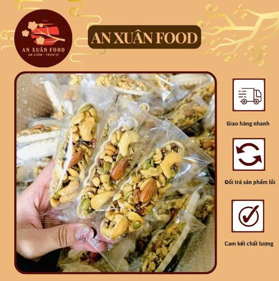 Bánh thuyền mix hạt dinh dưỡng - Anxuanfood - Ảnh 4