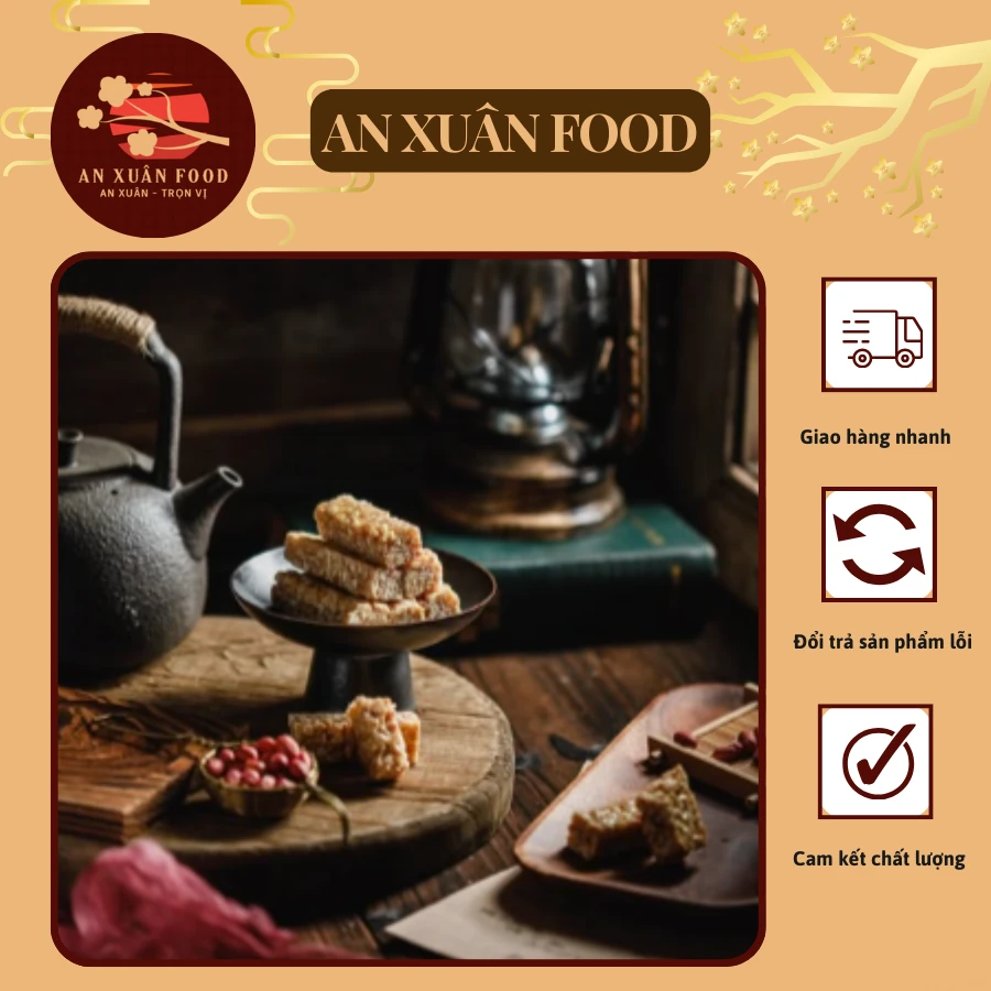 Kẹo Vừng Truyền Thống - An Xuân Food - Ảnh 2