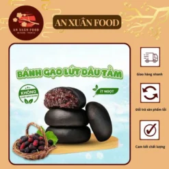 Bánh gạo lứt dâu tằm-Anxuanfood