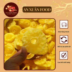 Mứt dứa sấy dẻo Anxuanfood
